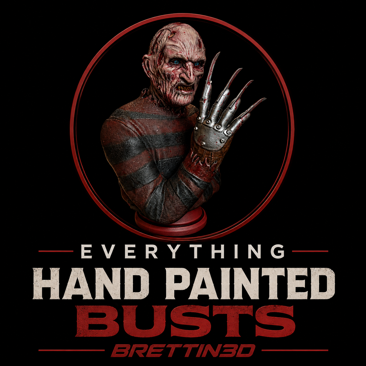 Everything Hand-Painted Busts