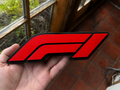 F1 3D Printed Logo Wall Plaque – Choice of 2 Colours
