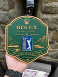 Rolex × PGA Tour – 3D Golf Wall Plaque