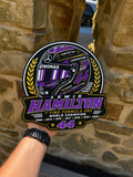 Lewis Hamilton 7-Time Formula One World Champion 3D Wall Plaque