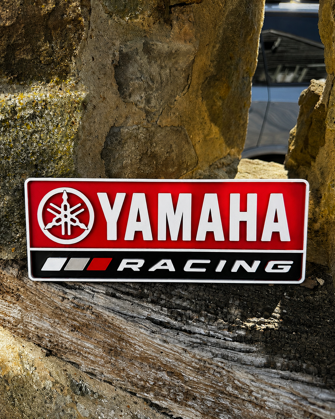 Yamaha Racing 3D Wall Sign – Multiple Colours Available