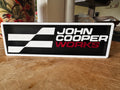 John Cooper Works 3D Printed Display Sign