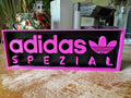 adidas Spezial 3D Printed Display Sign – Hot Pink & Black