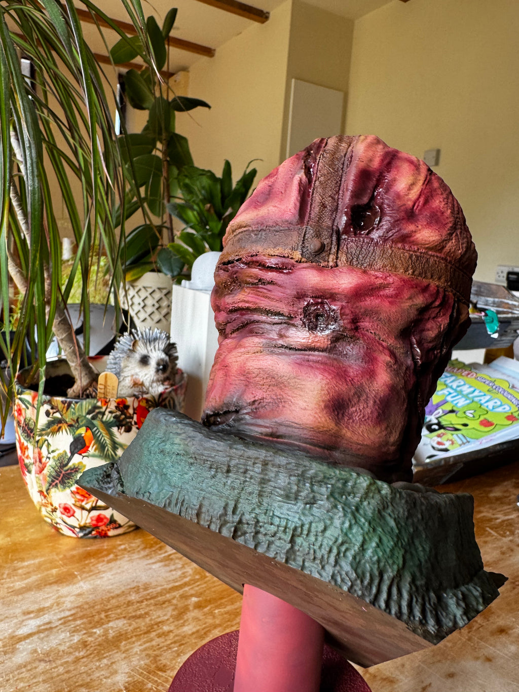 Jason Voorhees 3D Printed & Hand-Painted Horror Bust – Friday the 13th Display