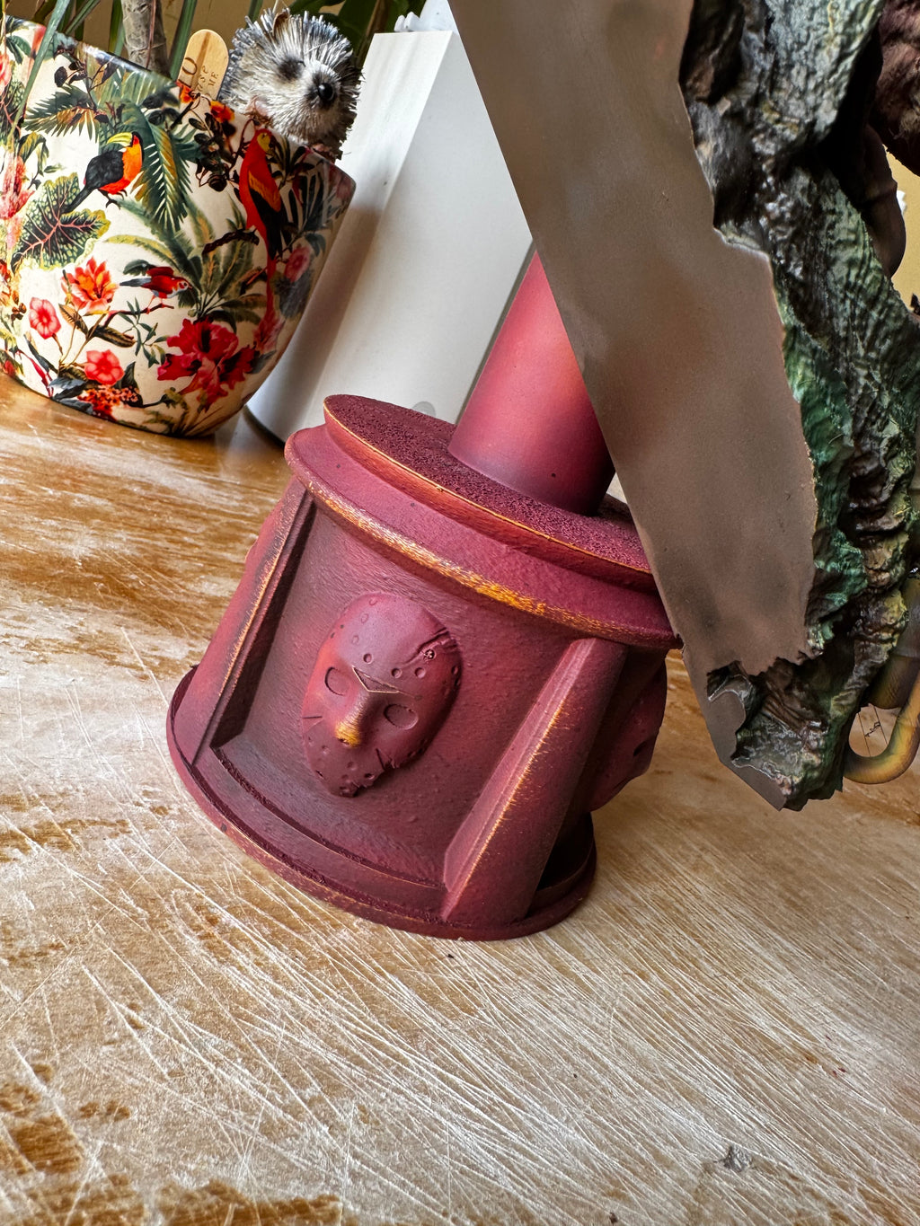 Jason Voorhees 3D Printed & Hand-Painted Horror Bust – Friday the 13th Display