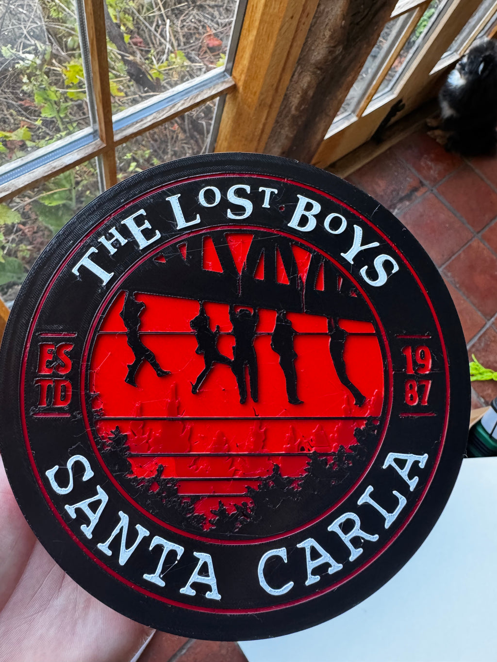 The Lost Boys – Santa Carla 1987 3D Printed Plaque