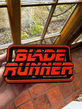 Blade Runner 3D Printed Display Sign