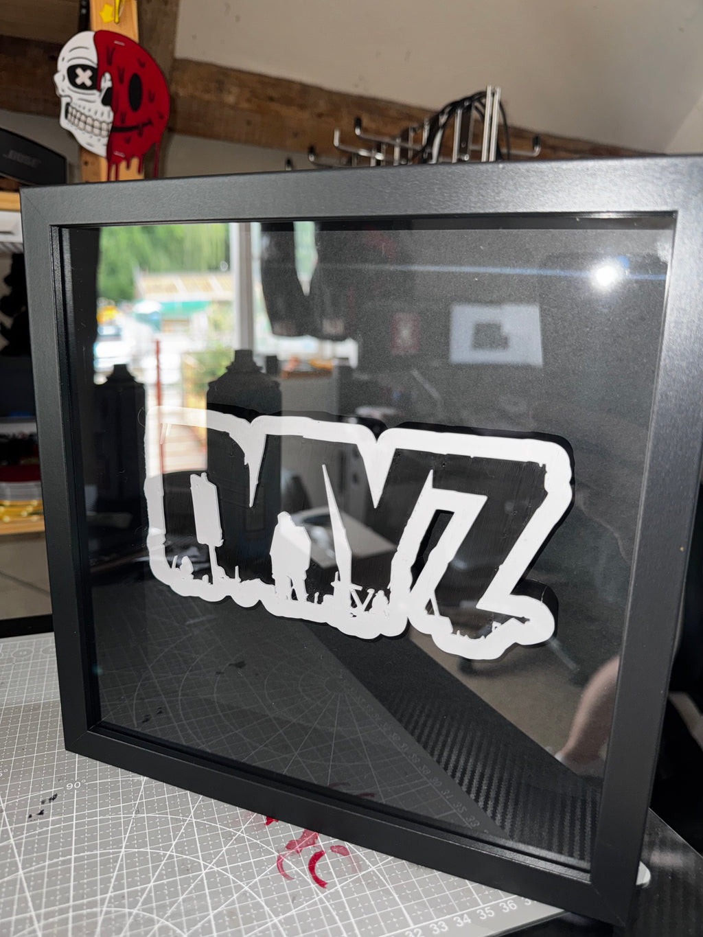 DayZ Framed 3D Logo Display – Gaming Wall Art