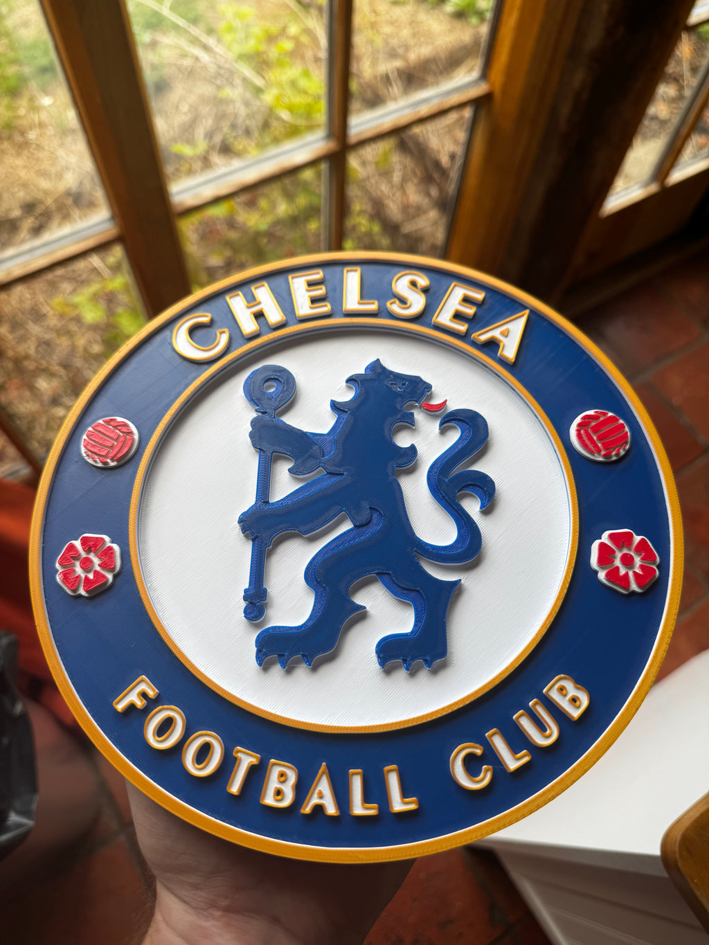 Chelsea FC 3D Wall Plaque – Large Football Supporters Sign 23cm