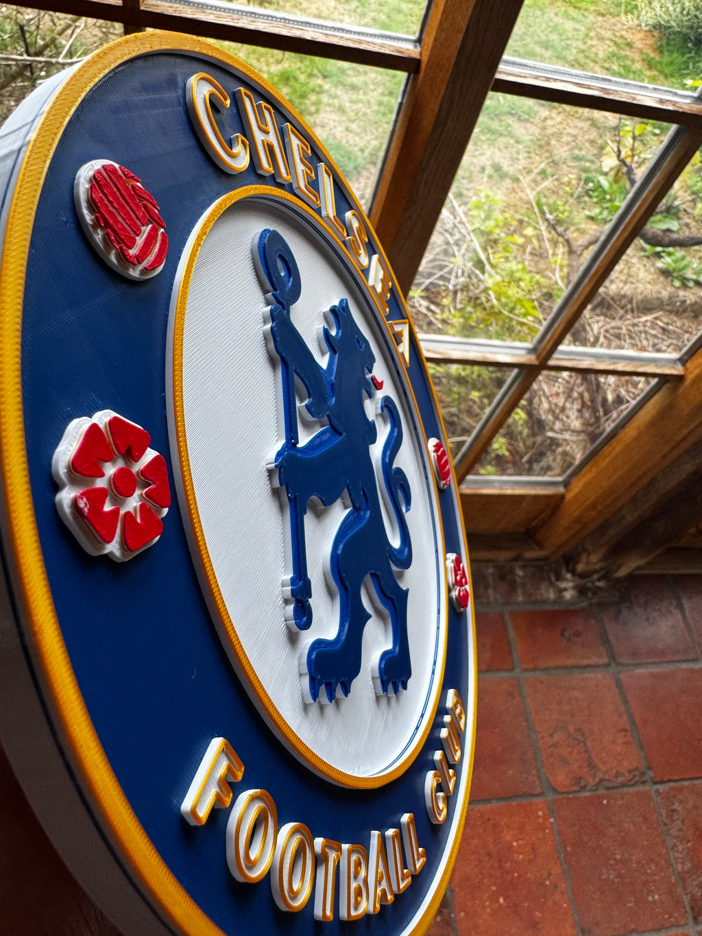 Chelsea FC 3D Wall Plaque – Large Football Supporters Sign 23cm