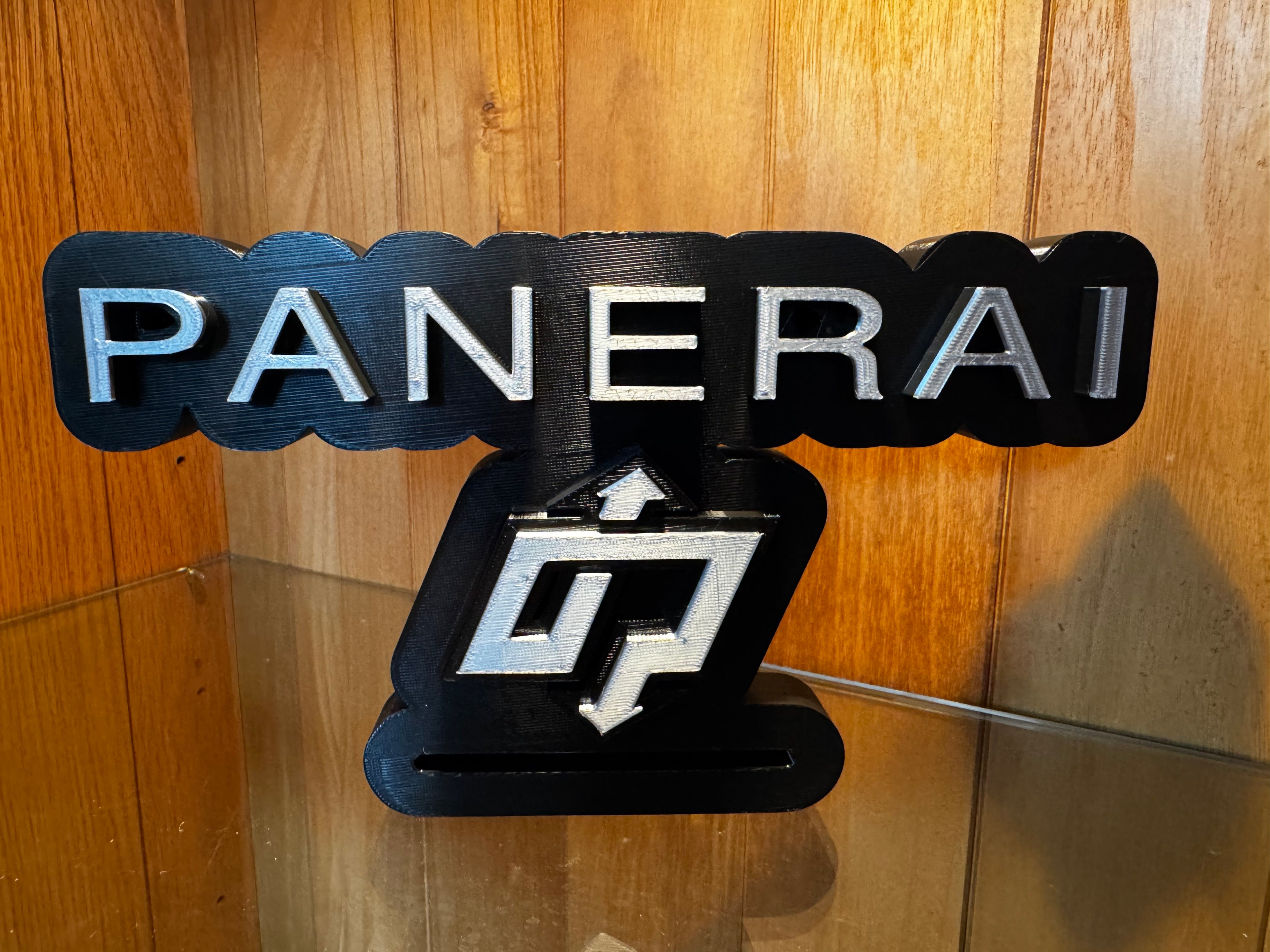 Panerai 3D Printed Freestanding Watch Display – Black & Silver