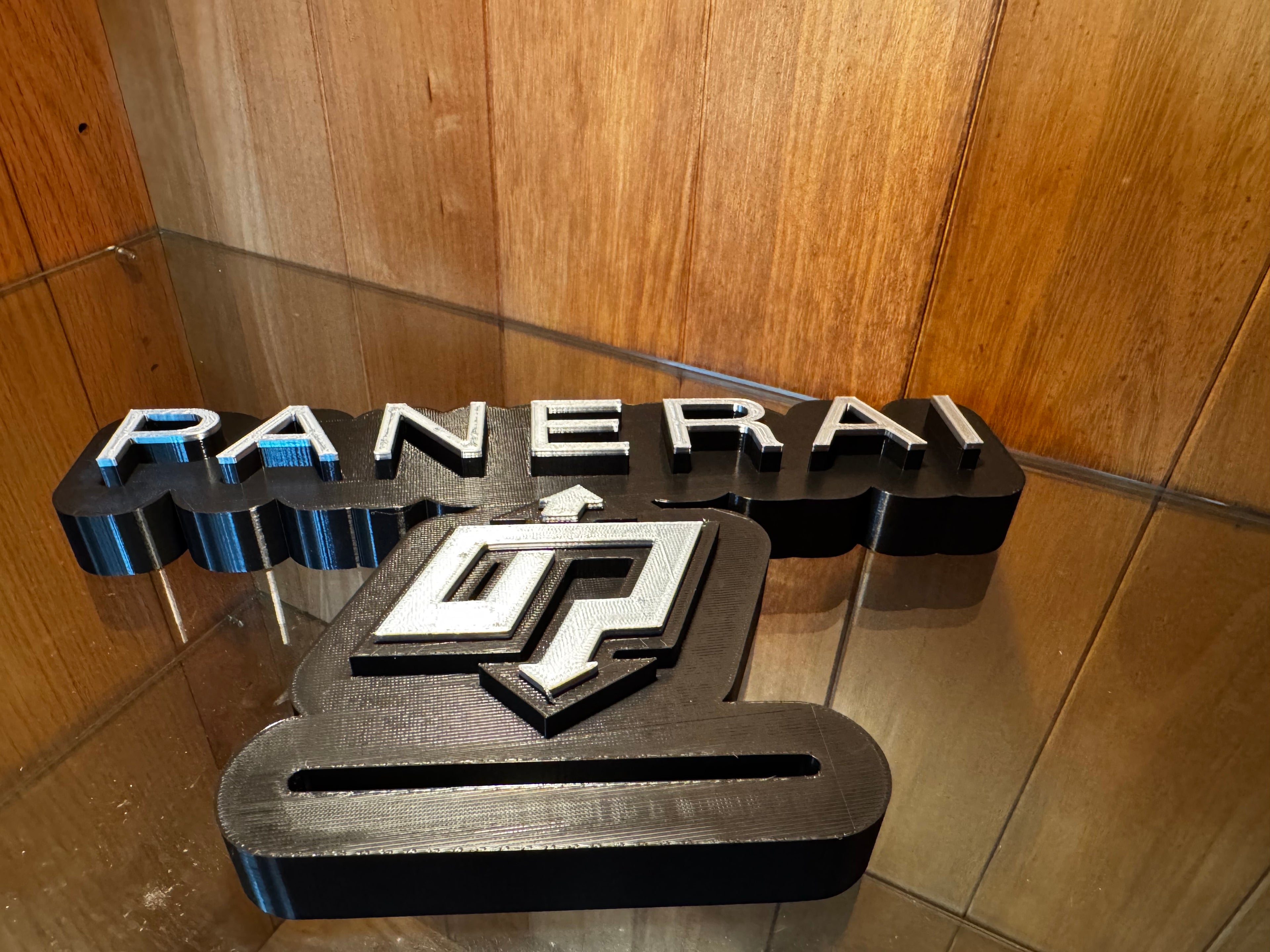 Panerai 3D Printed Freestanding Watch Display – Black & Silver