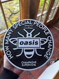 Oasis Champagne Supernova 3D Printed Wall Plaque