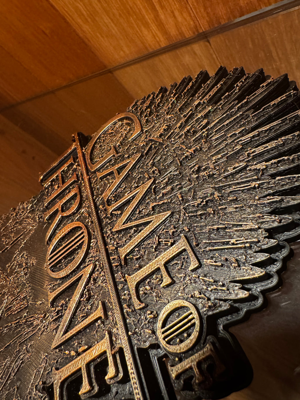 Game of Thrones Iron Throne 3D Printed Display
