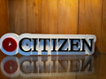 Citizen Watches 3D Printed Display Plaque
