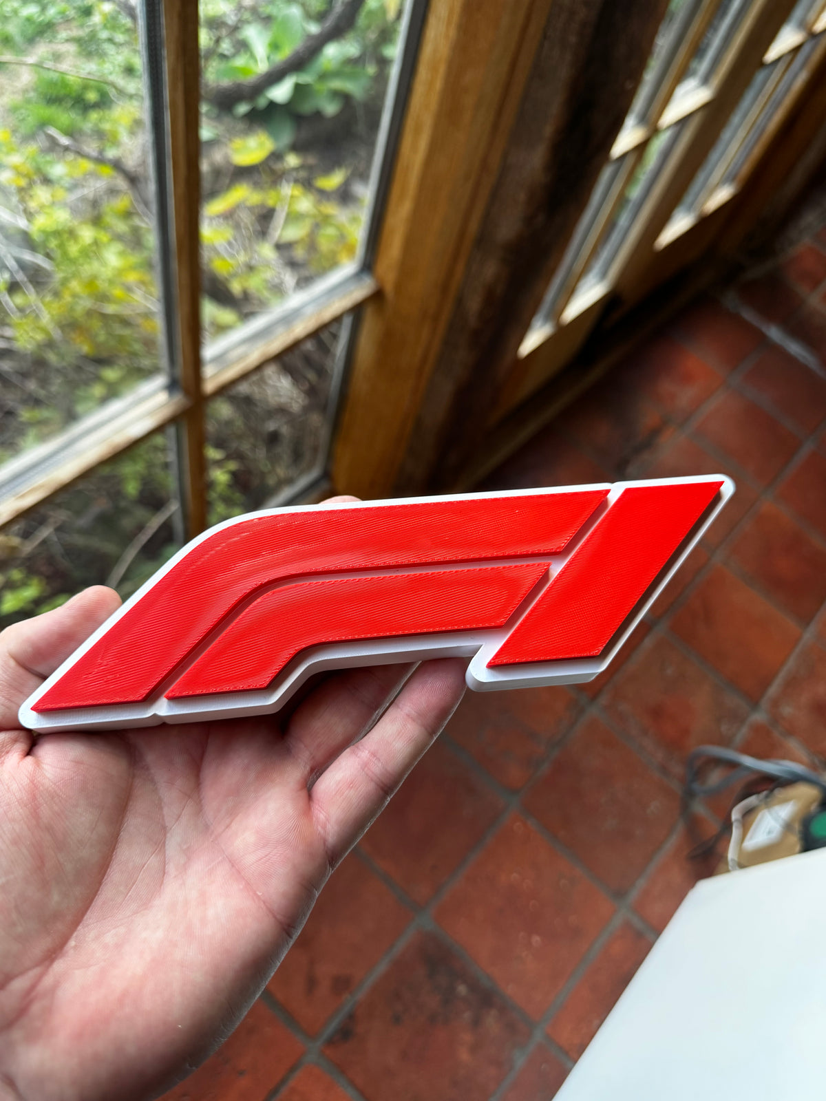 F1 3D Printed Logo Wall Plaque – Choice of 2 Colours