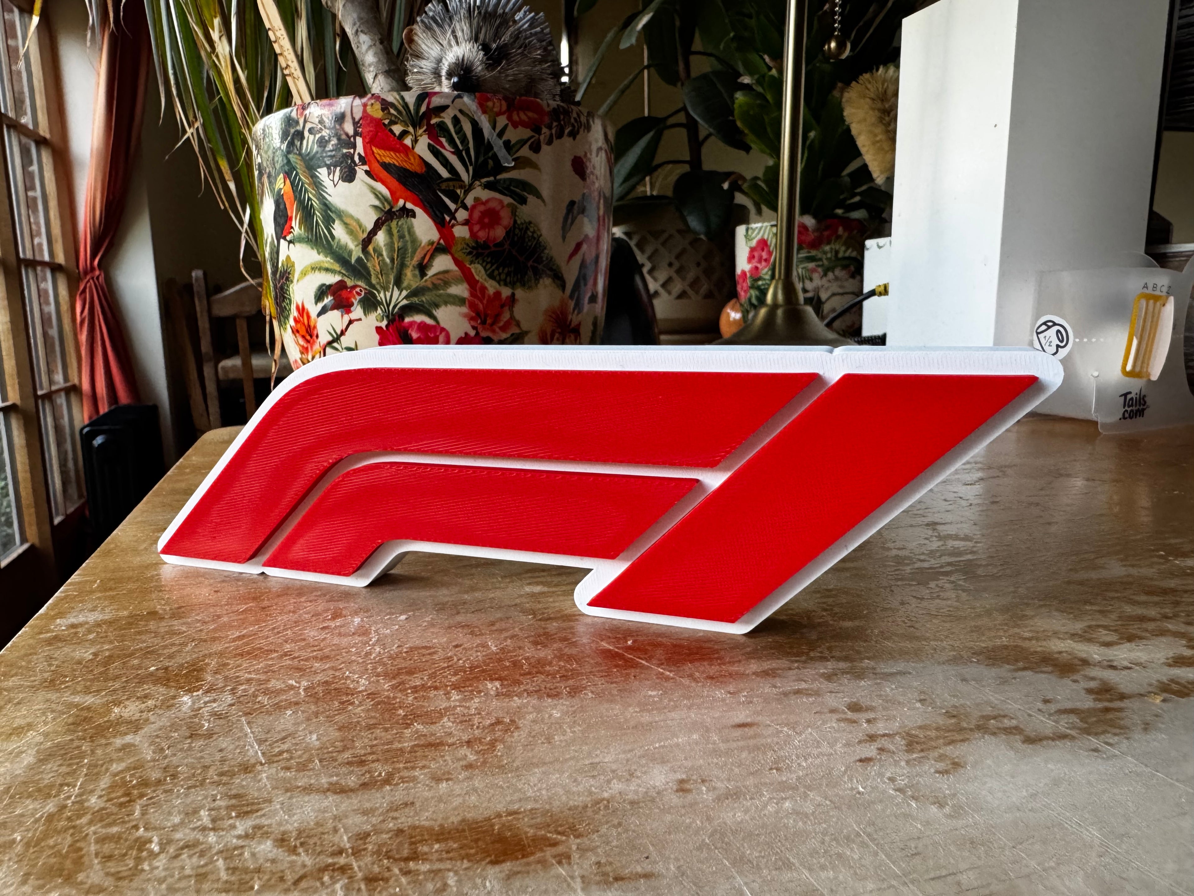 F1 3D Printed Logo Wall Plaque – Choice of 2 Colours