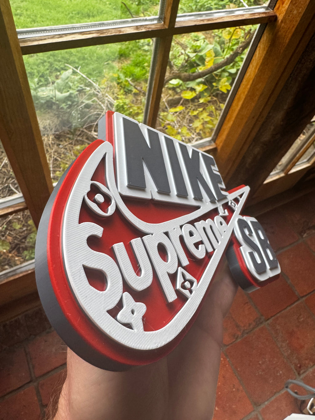 Nike × Supreme × Louis Vuitton SB 3D Display Sign