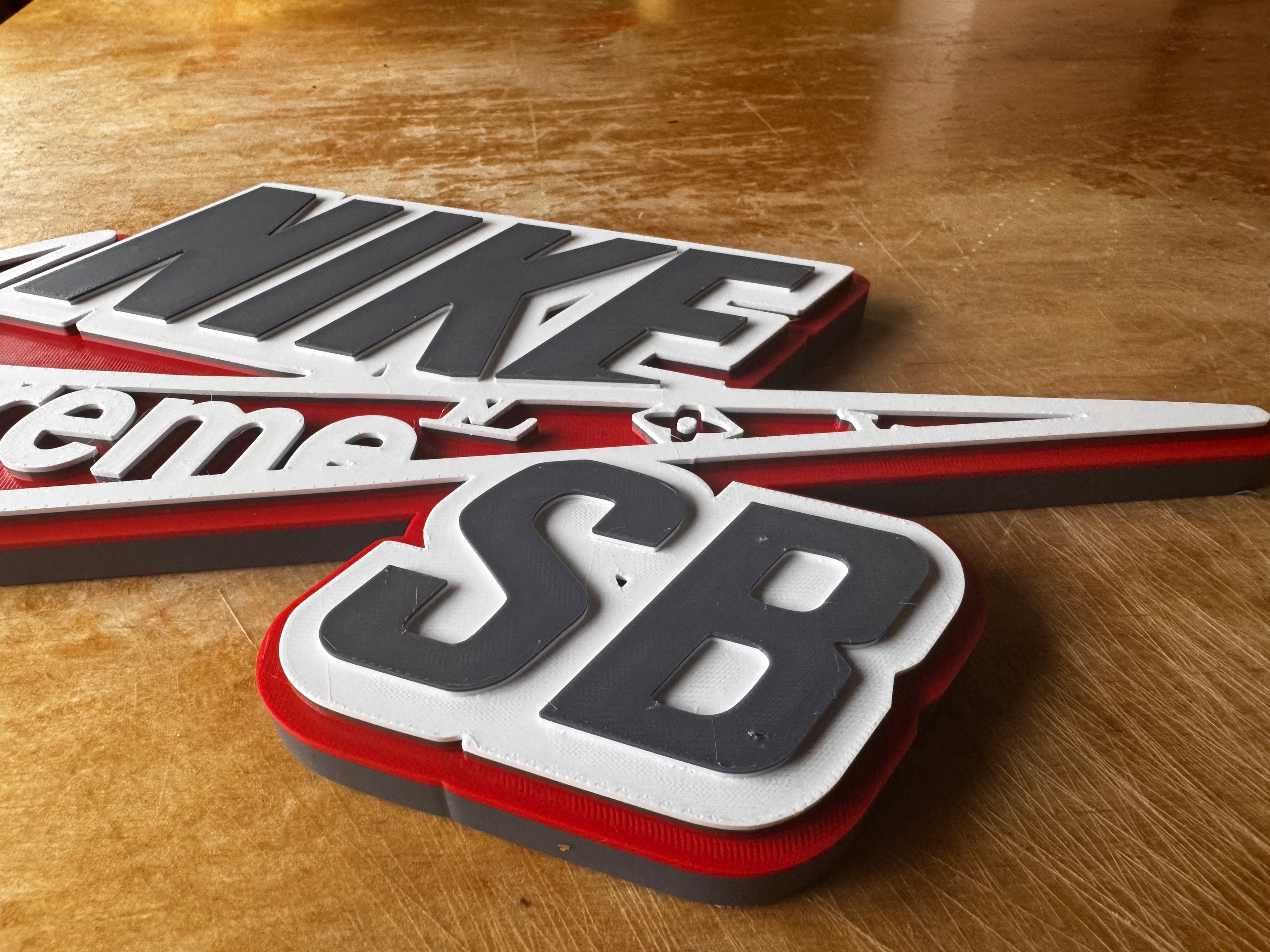 Nike × Supreme × Louis Vuitton SB 3D Display Sign