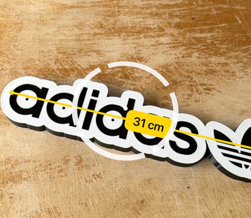 Adidas Originals 3D Wall Sign – 31cm