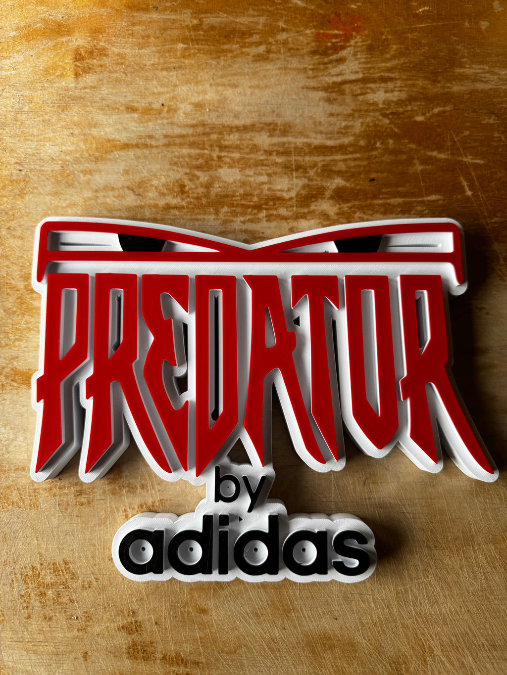 Predator × Adidas 3D Display Sign
