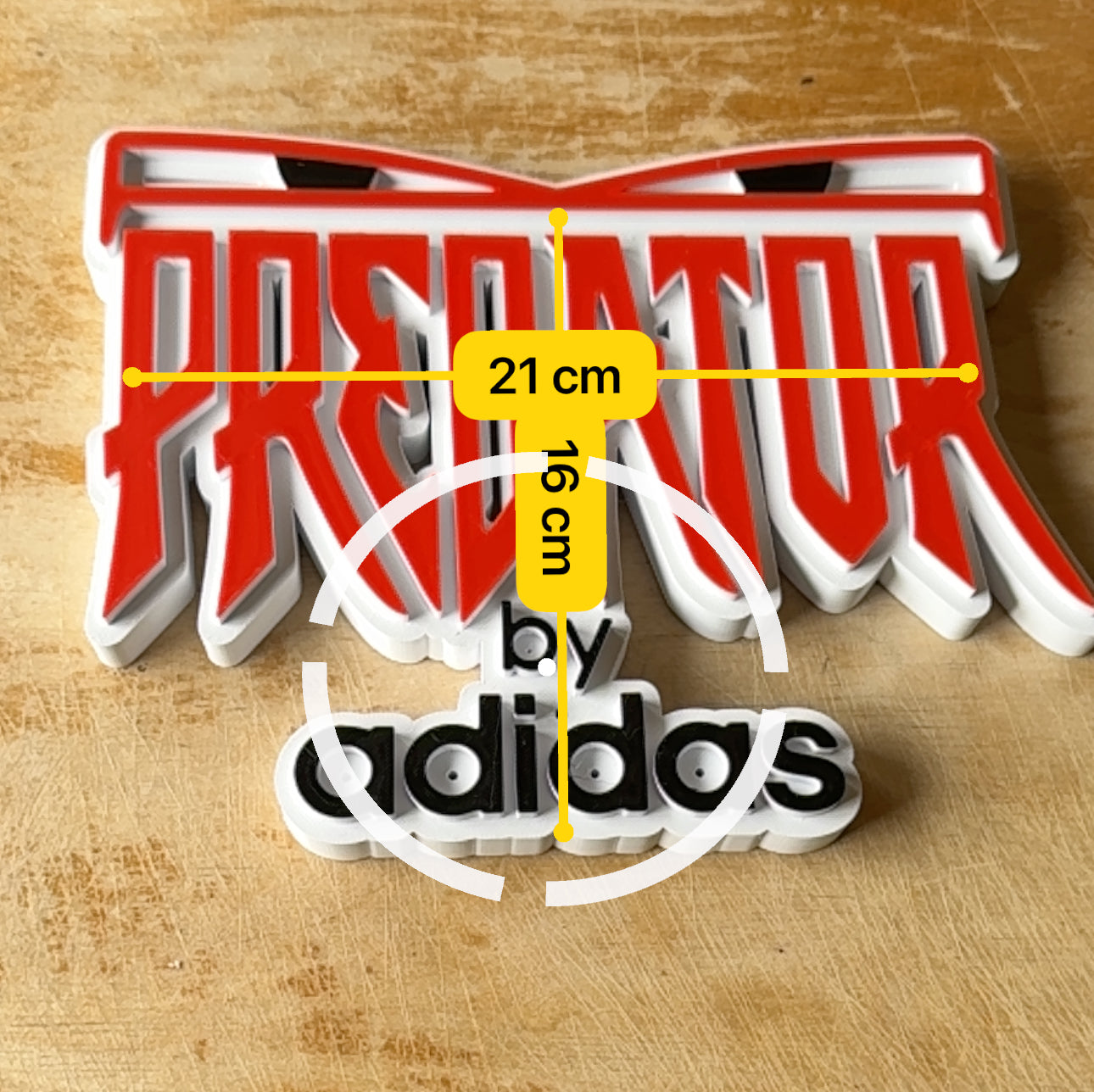 Predator × Adidas 3D Display Sign