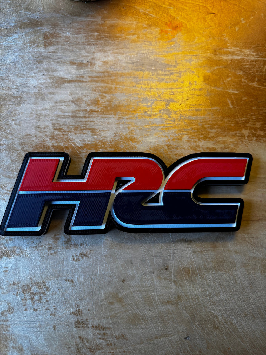 Honda HRC Racing 3D Wall Plaque