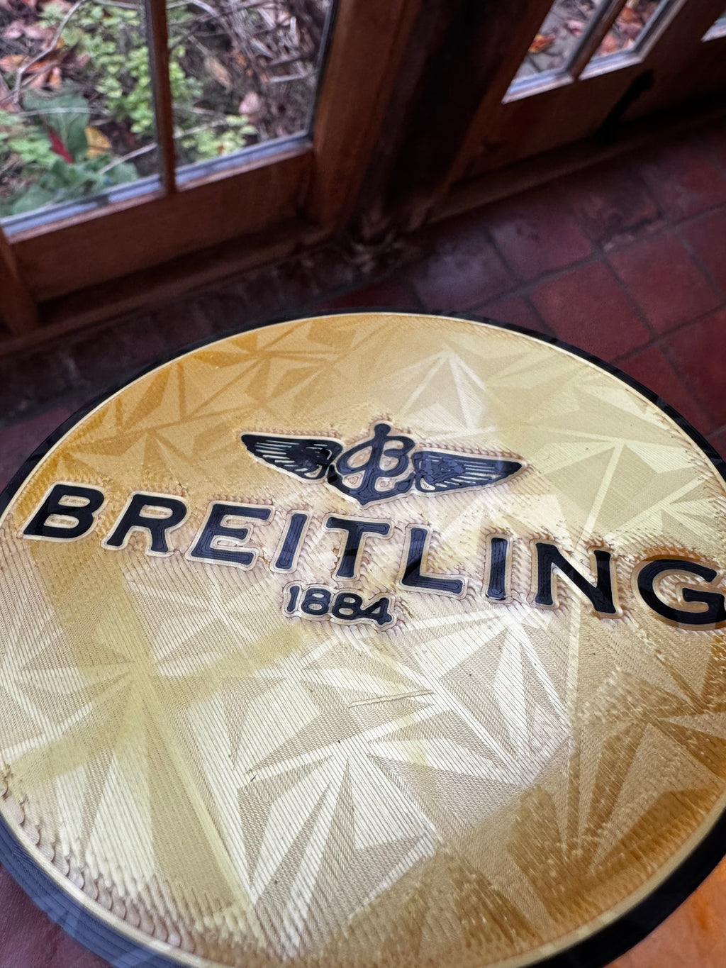 Breitling Inspired 3D Coasters – Set of 4