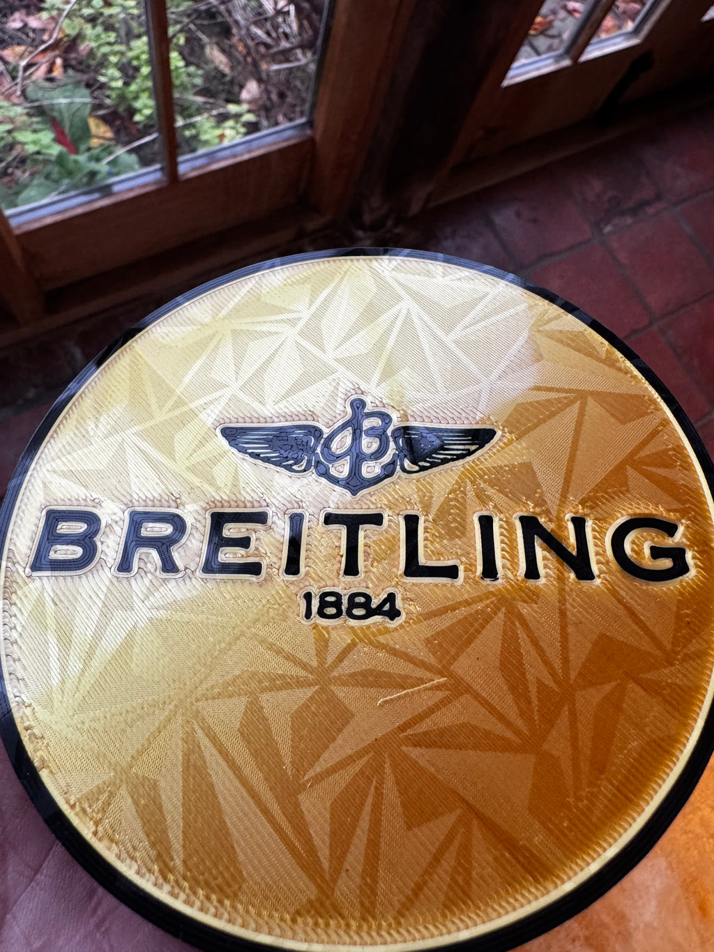 Breitling Inspired 3D Coasters – Set of 4