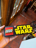 LEGO × Star Wars 3D Logo Display Plaque