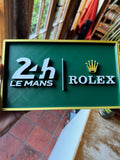 Le Mans 24h × Rolex 3D Motorsport Display Plaque