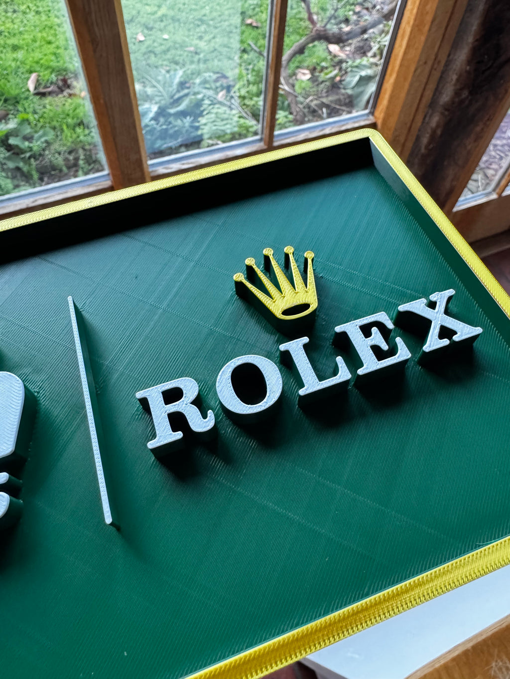 Le Mans 24h × Rolex 3D Motorsport Display Plaque