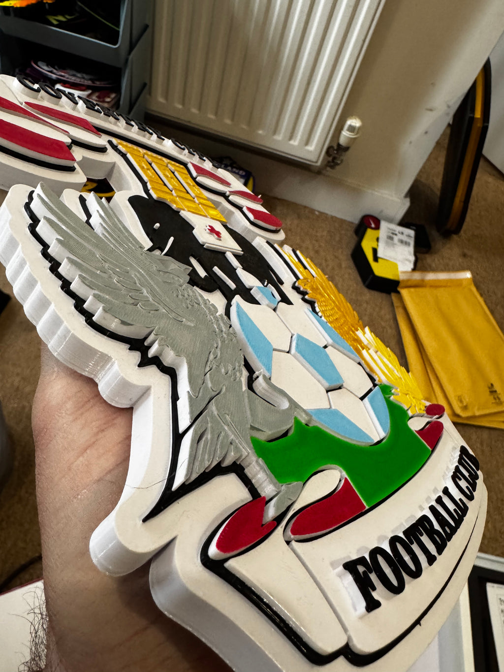 Coventry City FC 3D Club Crest Wall Plaque – Sky Blues Football Display