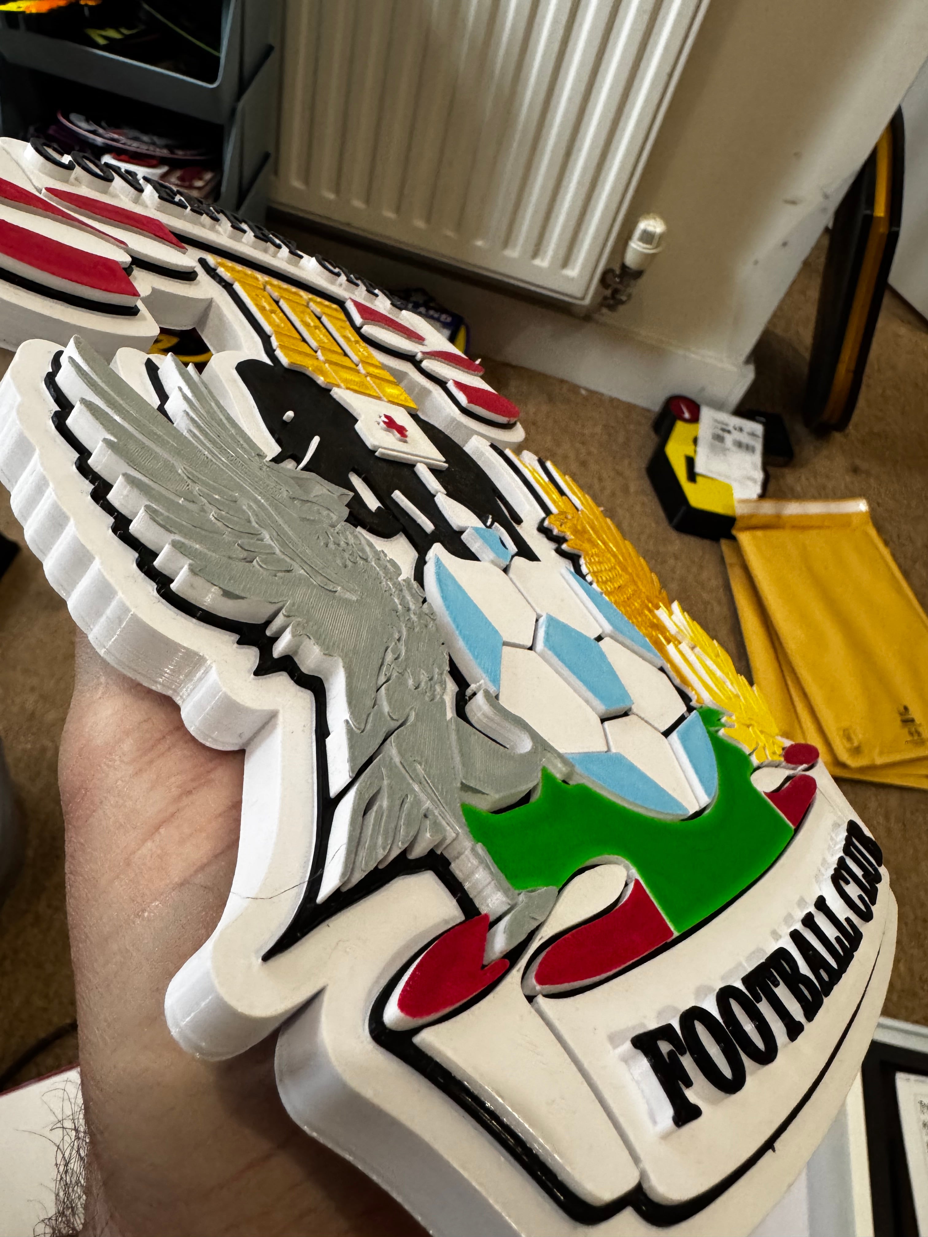 Coventry City FC 3D Club Crest Wall Plaque – Sky Blues Football Display