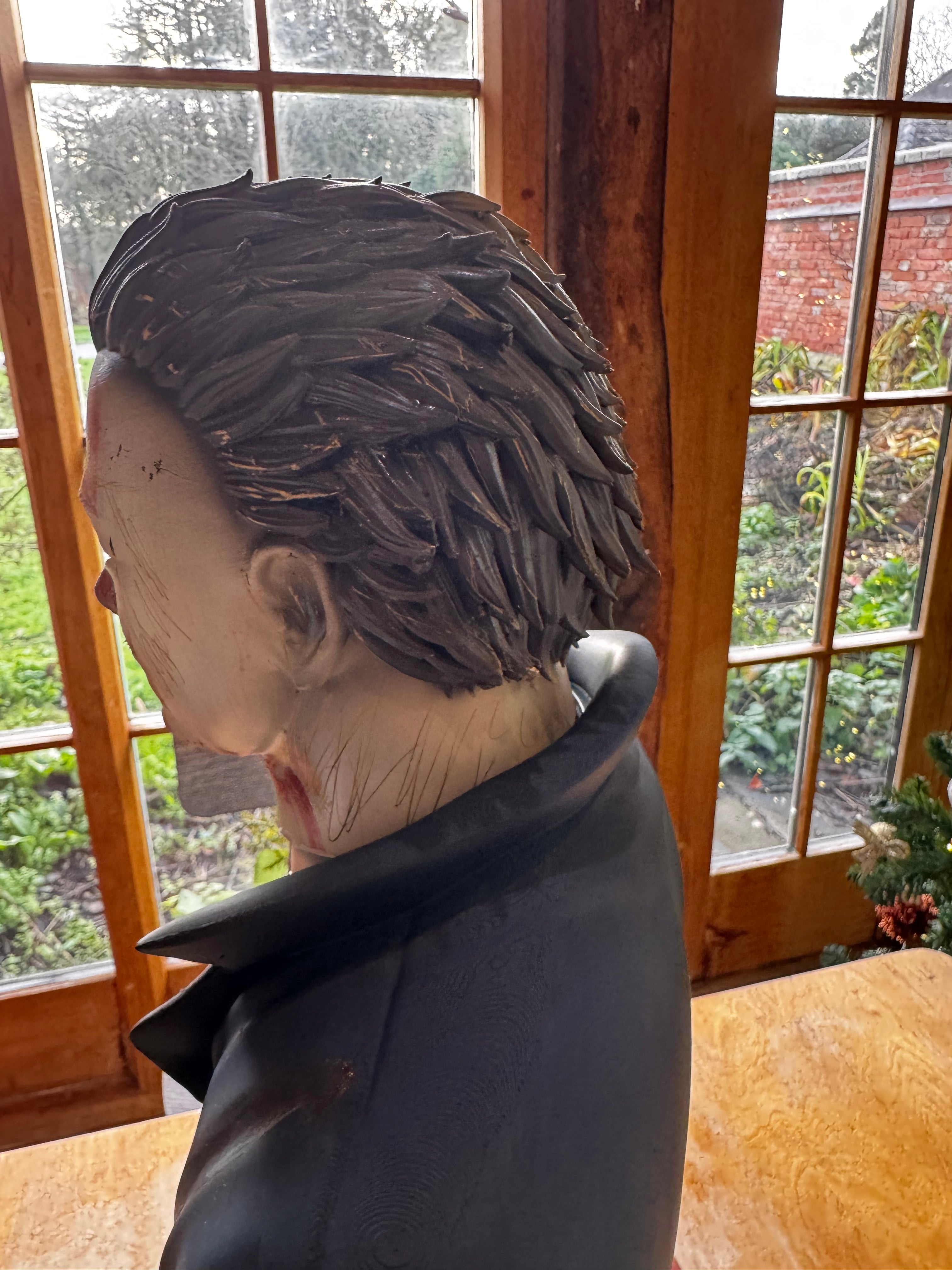 Michael Myers Halloween Hand-Painted 3D Bust – Horror Display Statue