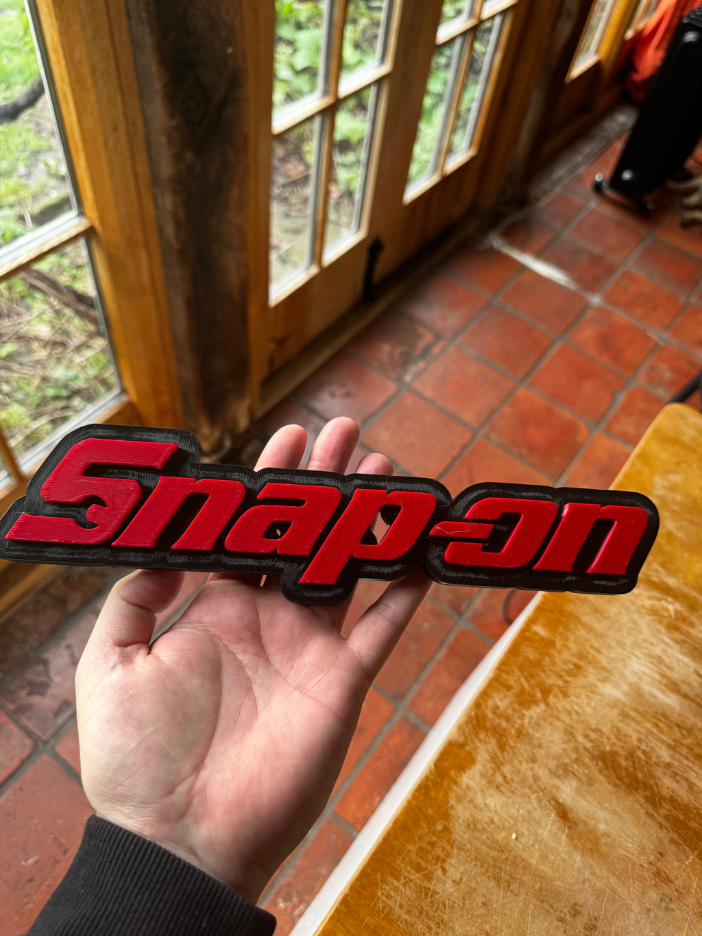 Snap-on Style 3D Garage / Workshop Sign – Choice of Colours
