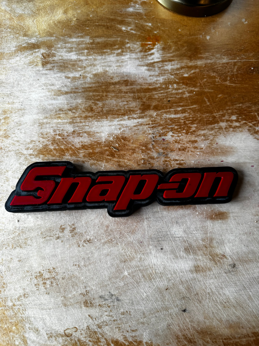 Snap-on Style 3D Garage / Workshop Sign – Choice of Colours