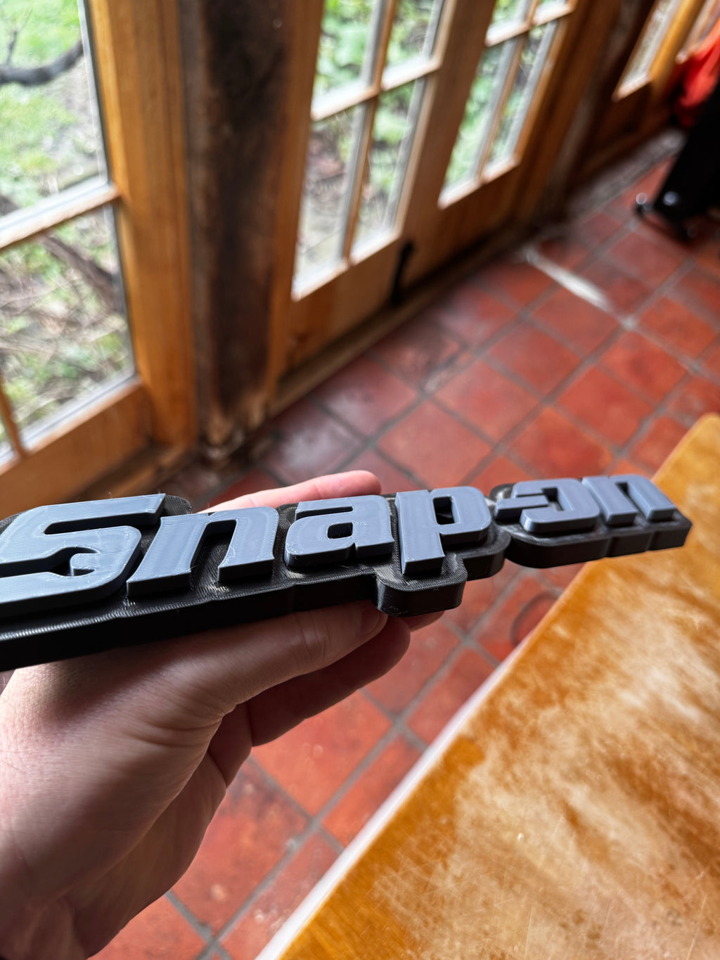 Snap-on Style 3D Garage / Workshop Sign – Choice of Colours
