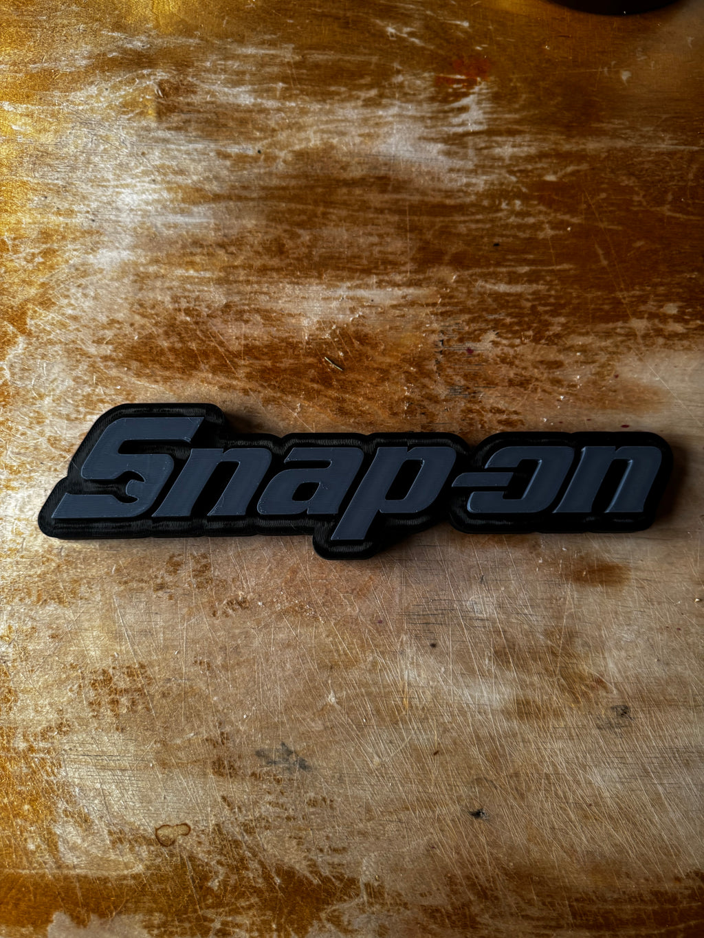Snap-on Style 3D Garage / Workshop Sign – Choice of Colours
