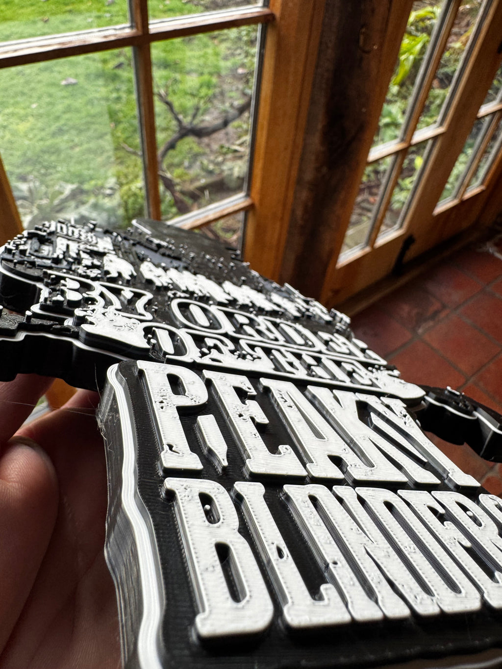 Peaky Blinders “By Order of the Peaky Blinders” 3D Wall Sign