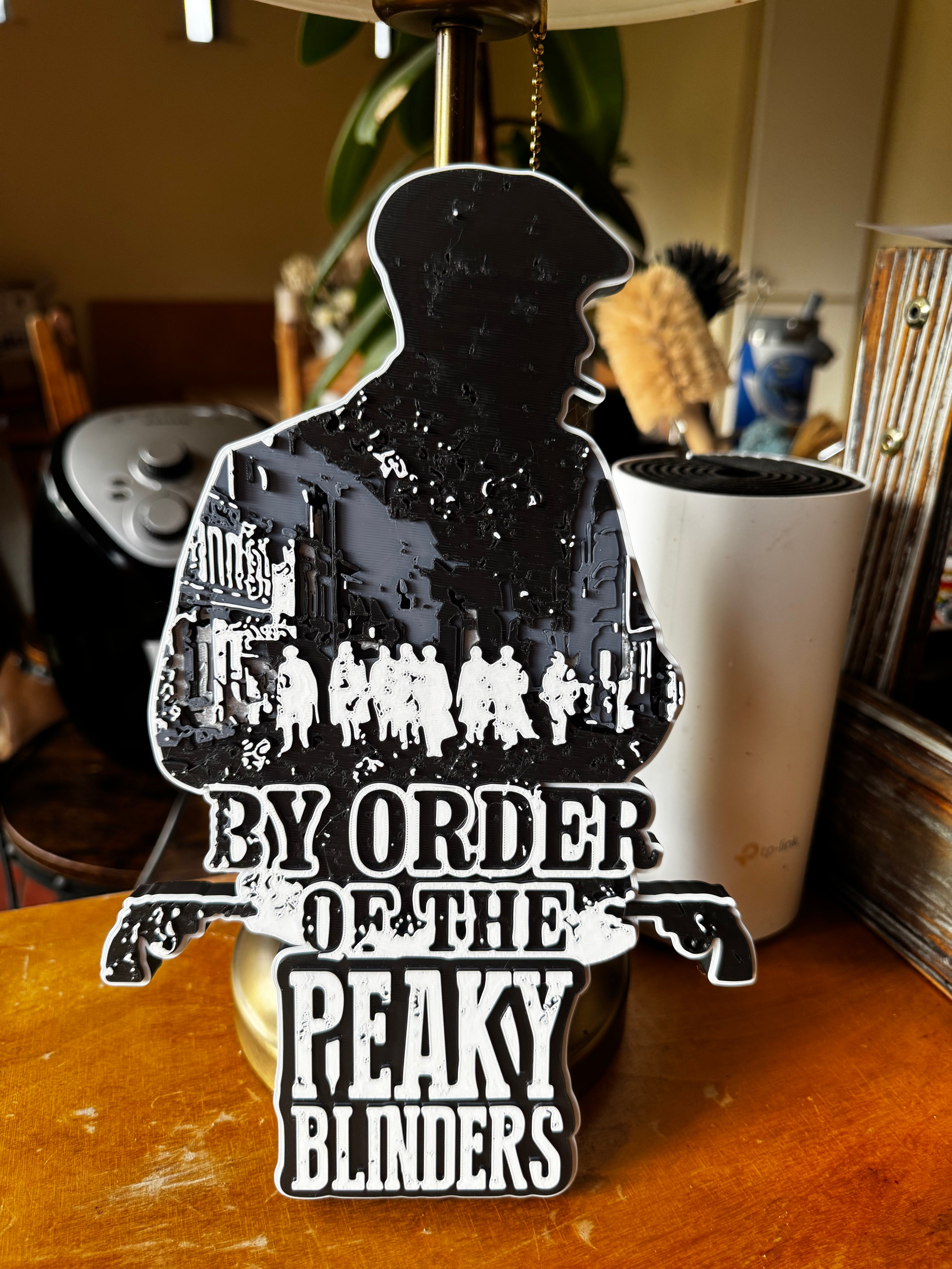 Peaky Blinders “By Order of the Peaky Blinders” 3D Wall Sign