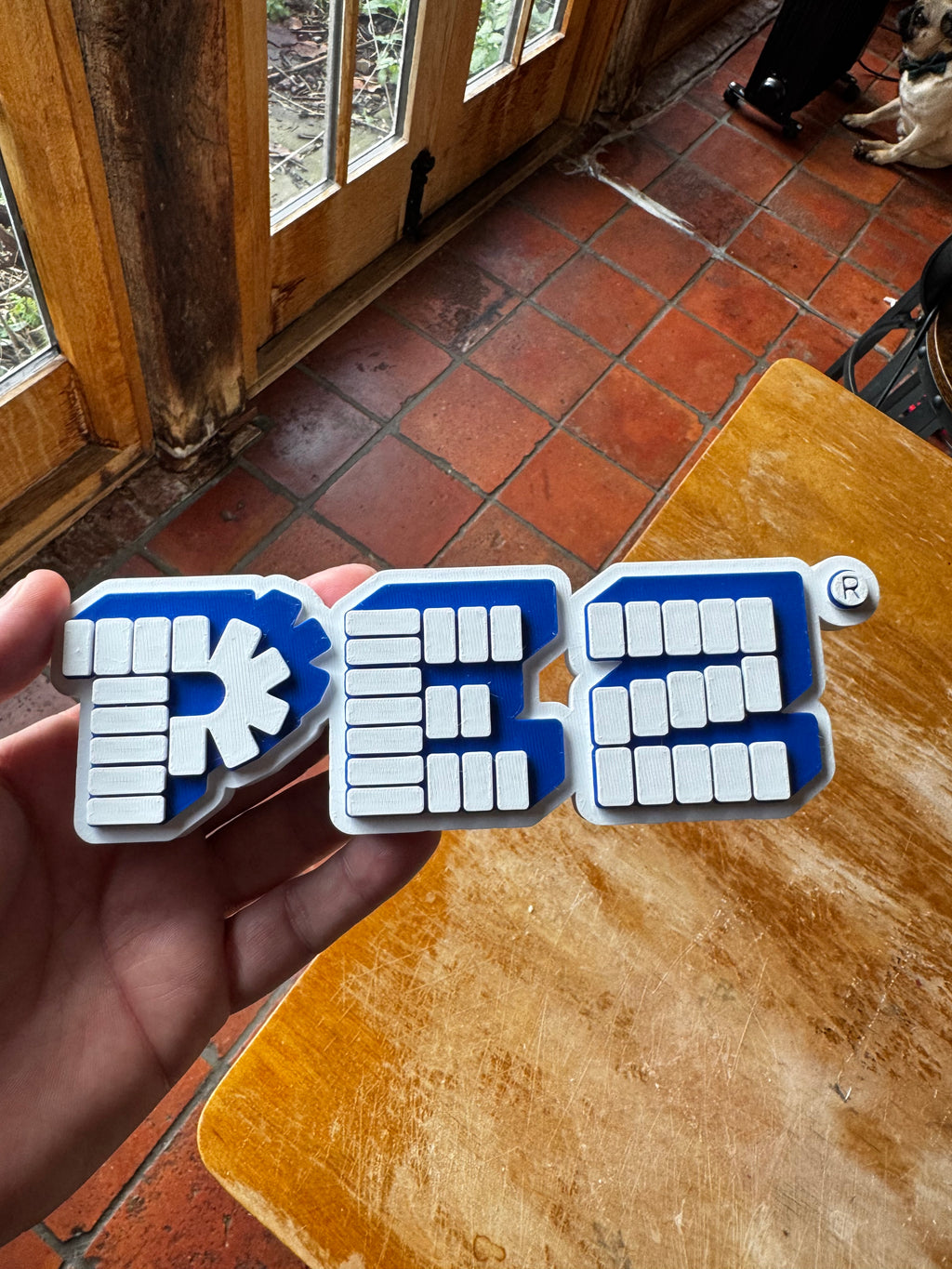 PEZ Retro Logo – 3D Wall Sign