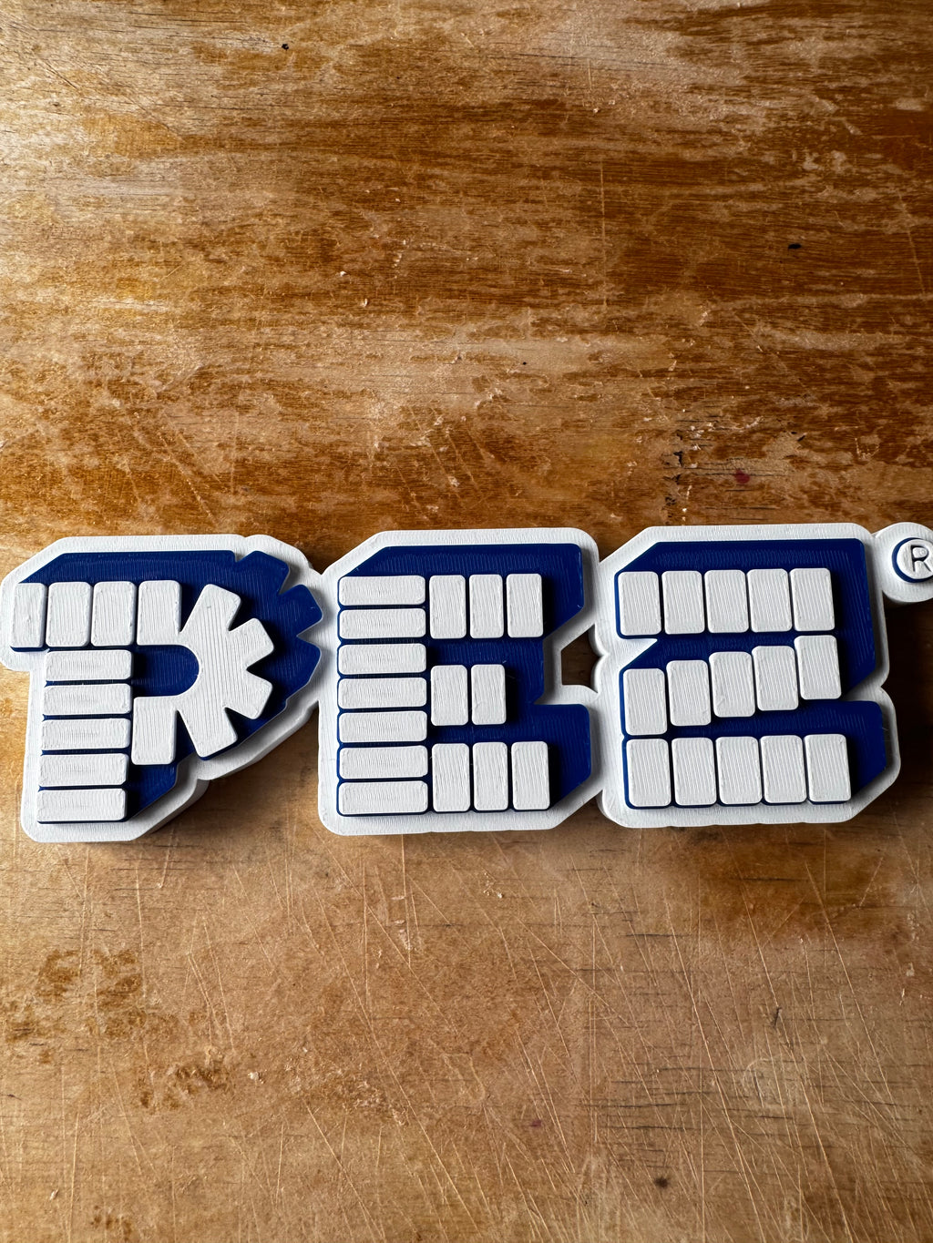 PEZ Retro Logo – 3D Wall Sign