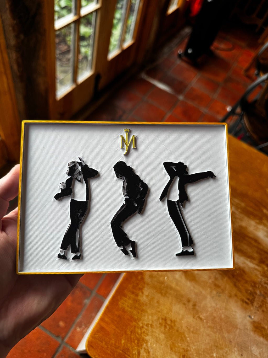 Michael Jackson – King of Pop 3D Wall Art Plaque