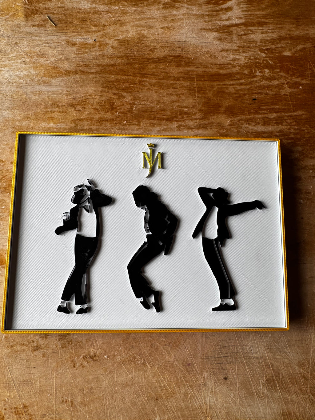 Michael Jackson – King of Pop 3D Wall Art Plaque