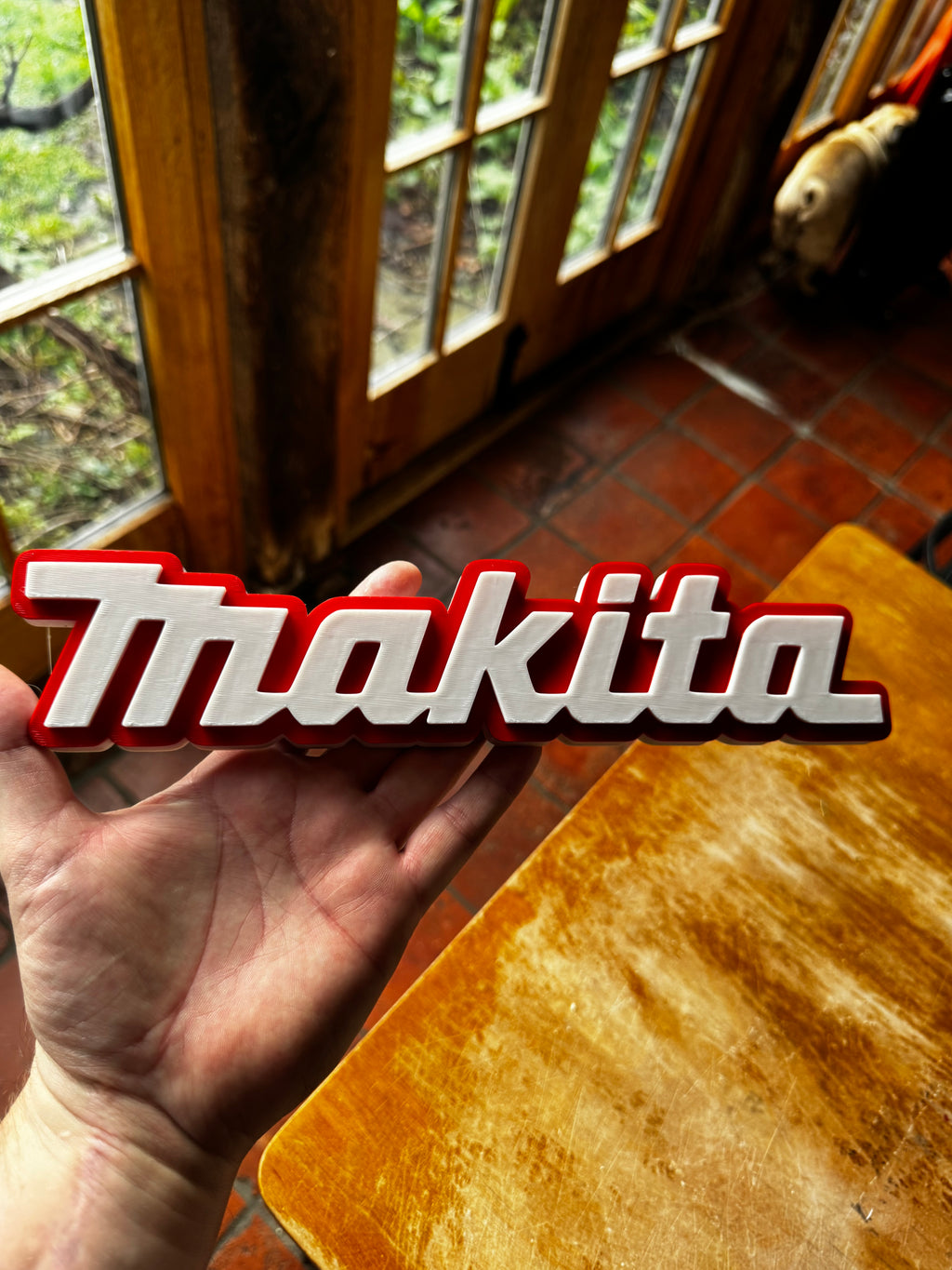 Makita 3D Logo Wall Sign