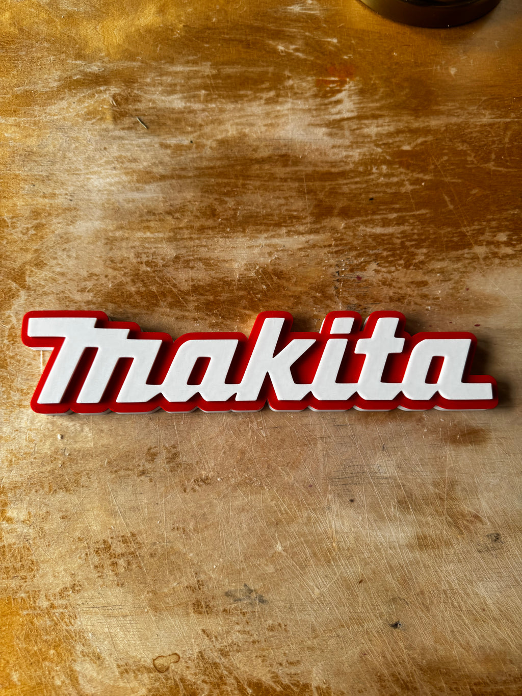 Makita 3D Logo Wall Sign