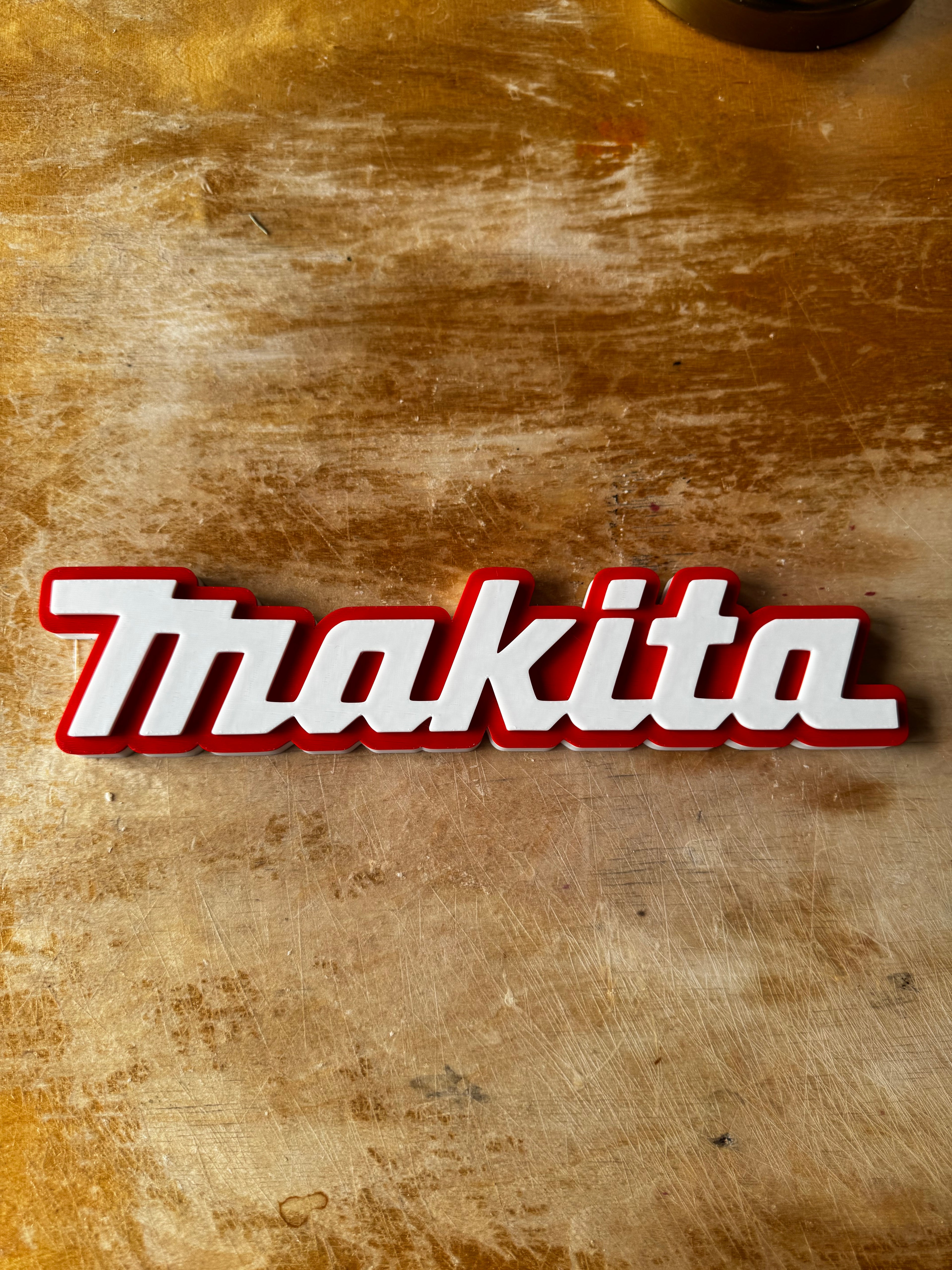 Makita 3D Logo Wall Sign