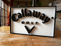 Callaway Golf 3D Wall Plaque – Black & White