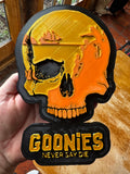 The Goonies – Never Say Die 3D Skull Wall Plaque
